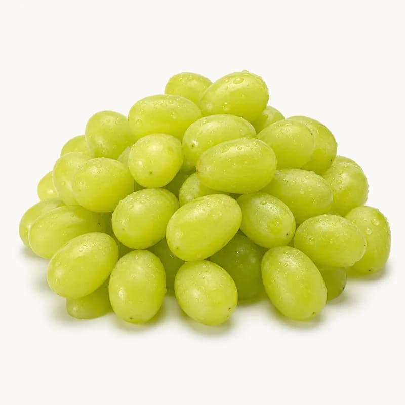 Kosher Cleaned Grapes Green