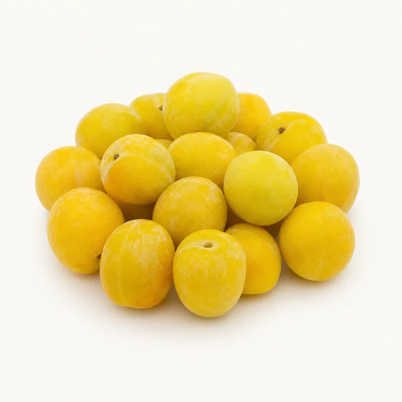 Yellow Tray Plums