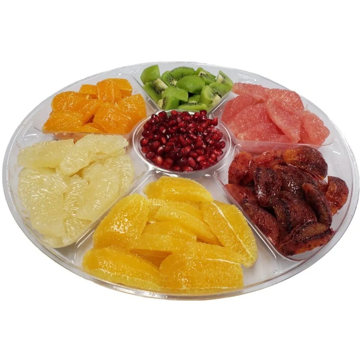 7 Section Citrus Fruit