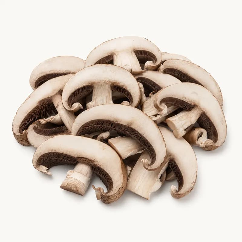 Mushroom Portabella Sliced