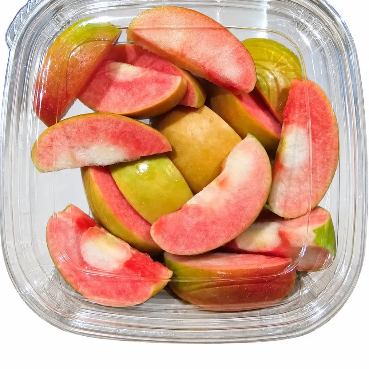 Sliced Red Apples