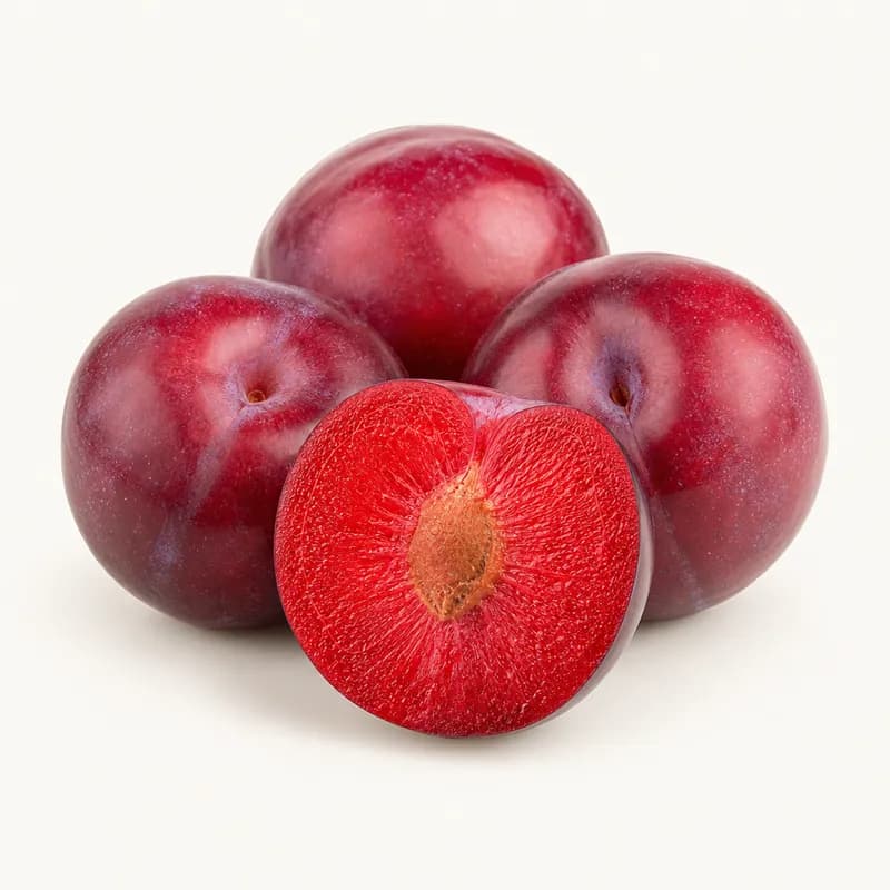 Plums Red Inside