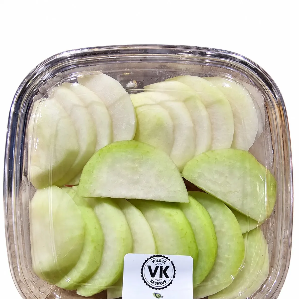 Sliced Kolarabi