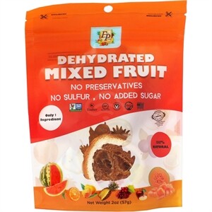 dehydrated fruit snacks