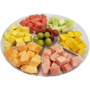 Platter 7 Section Melon Fruit
